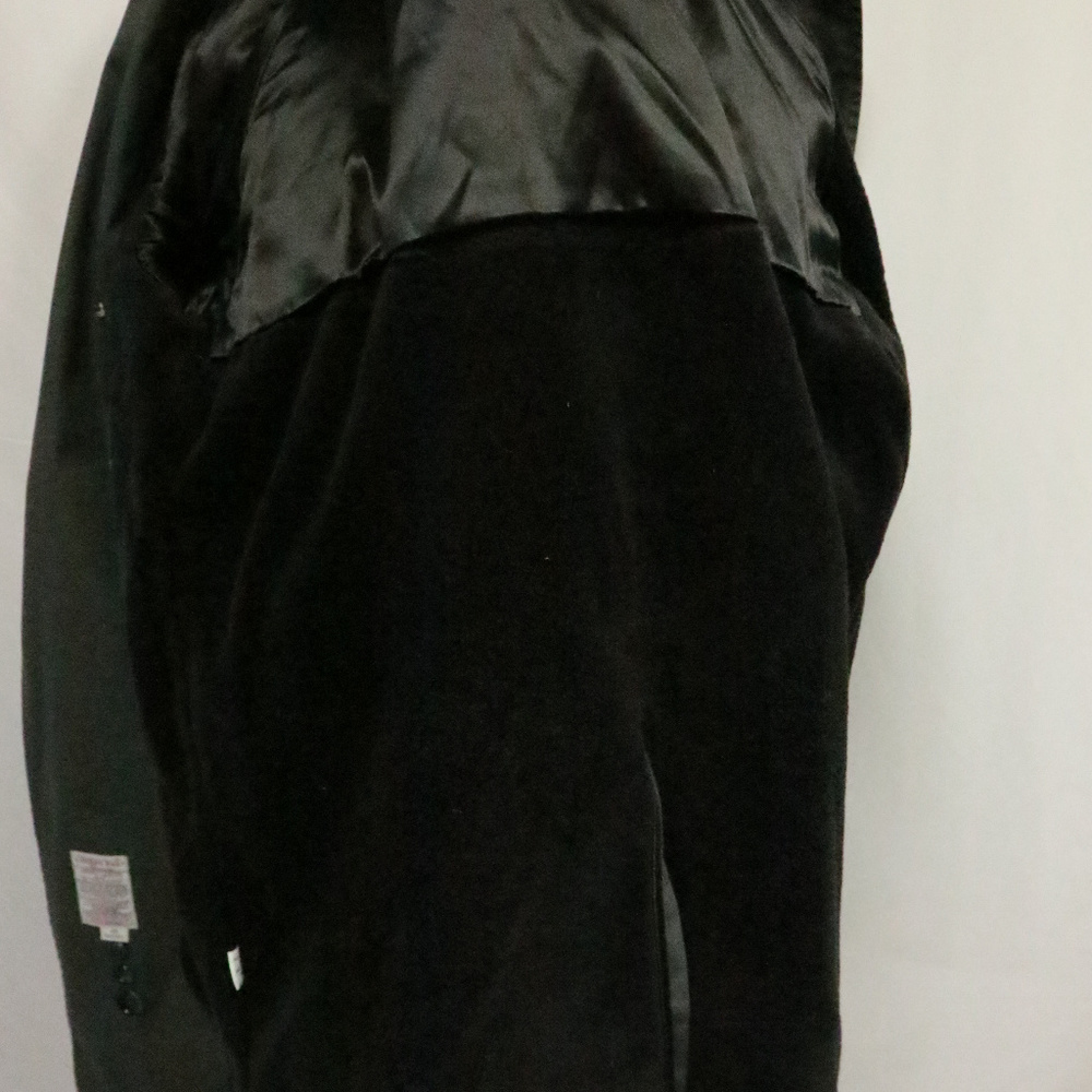 VTG LONDON FOG Woven Gray Over Coat Sz 42 S Men - Picture 6 of 8
